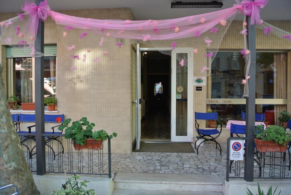 Hotel Zaghini Rimini Exterior foto